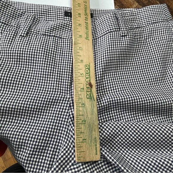 Theory Izelle Ponte Ankle Pants Black White
Benson Check Womens 6 - Picture 7 of 10